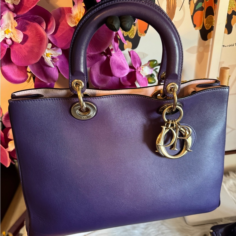 #035 🔥Dior Purple Women's Bag Set